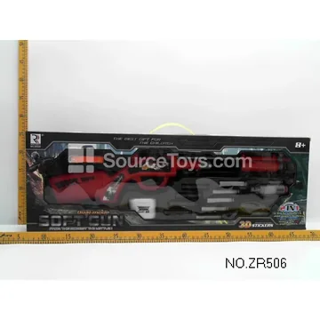 3D 2-in-1 Paper Bullet Soft Bullet Gun