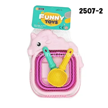 3-Piece Beach Bucket Set