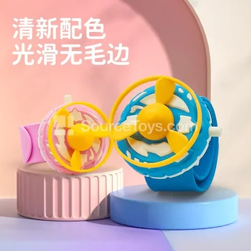 Pop Wristband Spinning Disc Launcher Toy