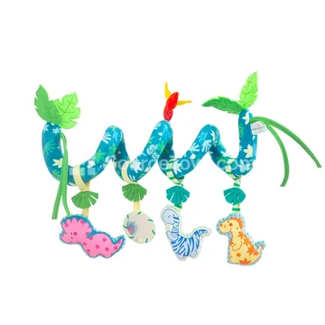 Crib Stroller Hanging Rattle Soother Toy