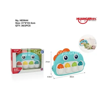 Dinosaur Foot Piano Music Toy