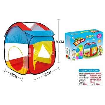 Playhouse with 50 Ocean Balls (995-7014A)