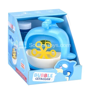 Electric Whale Bubble Machine