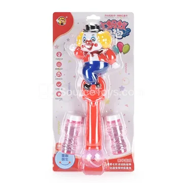Electric Bubble Clown Magic Wand