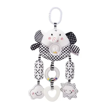 Newborn Stroller Hanger Early Education Bed Bell Rattle Soother