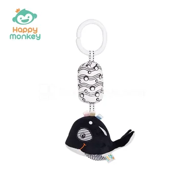 Ocean Black-and-White Wind Chime Series  Whale