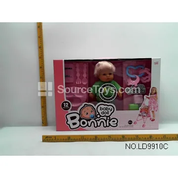 Vinyl Figure Doll 10 inch 12 Sounds