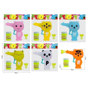 6-Styles Inertia Bubble Gun Set