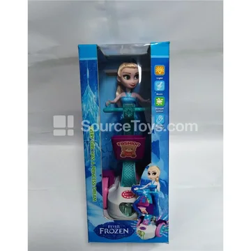 Princess Light & Music Balancing Scooter