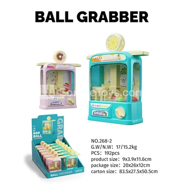 Fun Ball Grabber Machine 12 Pcs 2-Color Assorted