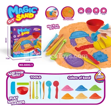 DIY Creative Sand Play Set