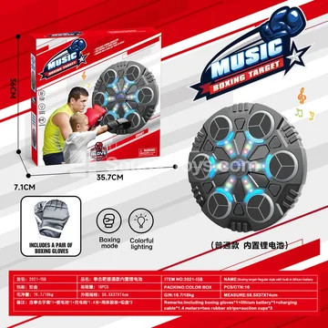 Smart Boxing Game with 6 Targets, Score Counter, and Gloves
