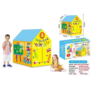 Play Tent House with 50 Ocean Balls