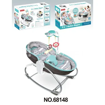 3-in-1 Electric Baby Swing Sleeper - Gray