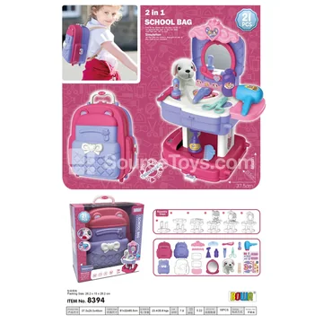Pretend-Play 2-in-1 Pet Backpack