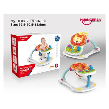4-in-1 Baby Walker with Feeding Chair
