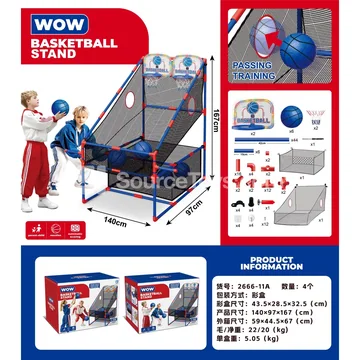 Two-Player Basketball Shooting Game with Lights