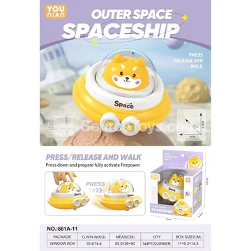 Cartoon Press Toy Flying Disc