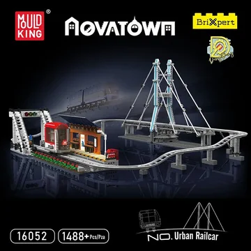 DIY Building Blocks City Track Car (English Version)