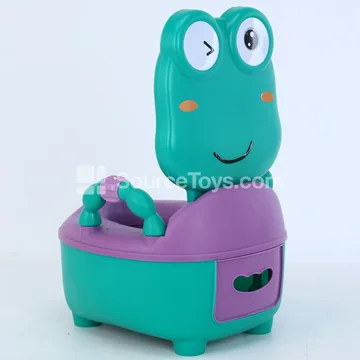 Cartoon Kids Potty Chair (Yellow/Green/Blue)