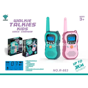 3km Smart Voice-Changing Walkie-Talkie