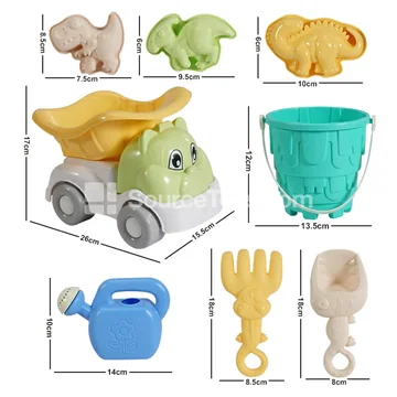 8-Piece Beach Vehicle Set