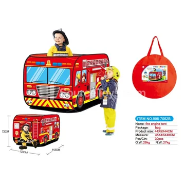 Fire Truck Tent Ride-On (GCC)