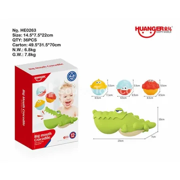 Water Play Crocodile (3PCS)