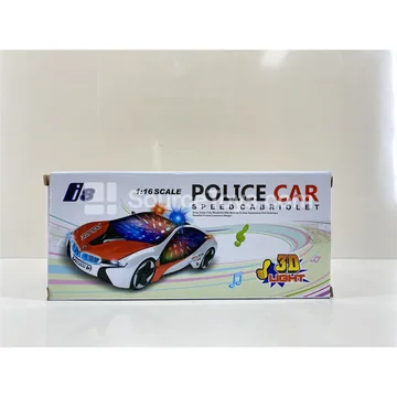 Electric Police Car Ride-On