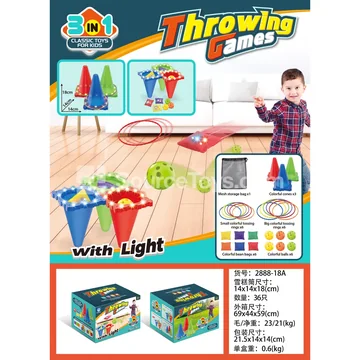 3-Color Light-Up Traffic Cone
