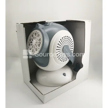 10-Hole Rotating Bubble Machine Lithium Battery Display Box