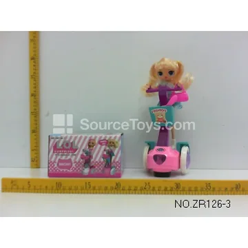 Surprise Doll Light & Music Balance Ride-On