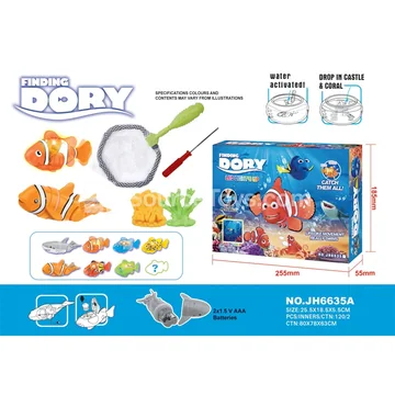 LED Electric Fish Toy Set