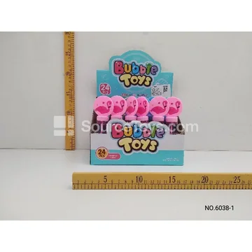 Cartoon Flamingo Bubble Stick 24PCS 35ml