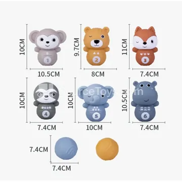 Animal Bowling Set (Russian Version)