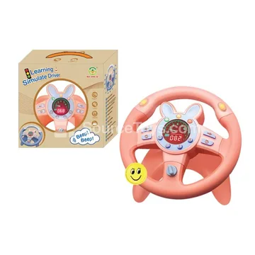 Steering Wheel Bunny Digital Simulation 360° Rotation (Yuzu Pink)