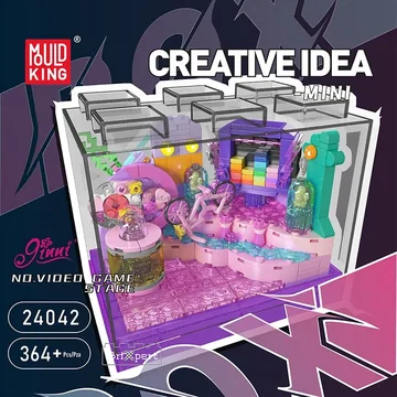 Electric Game Stage Building Blocks Set