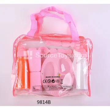 Realistic Vinyl Doll with PVC Bag Accessories
