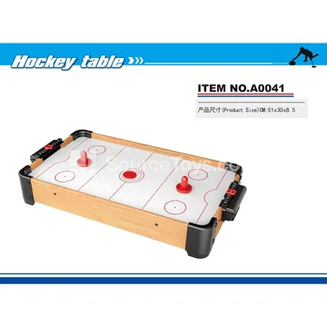 A0041 Wooden Tabletop Air Hockey Table