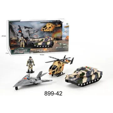 Inertia Light & Sound Military Playset