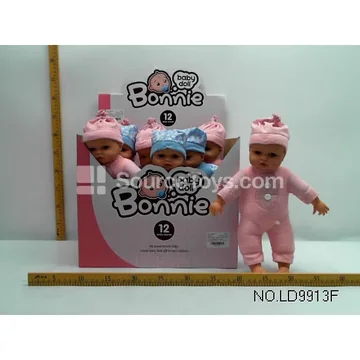 Realistic Vinyl Dolls 12 Inch 12 Sounds 9-Pack Boy Doll