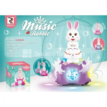 Electric Bunny Toy with Universal Movement