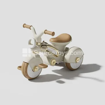 Pedal Tricycle (Pink/Cream/Green)