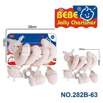 Baby Plush Comfort Bunny Bed Wrap