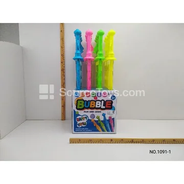 57cm Rapier Bubble Wand with Small Holes