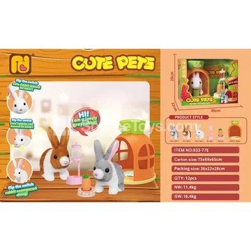 Carrot House Pretend-Play Set