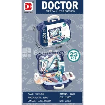 Medical Pretend Play Set with Carry Case