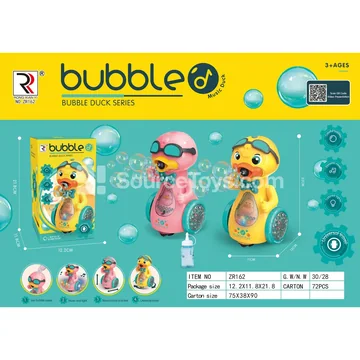 Omni-Directional Sound & Light Duck Bubble Machine