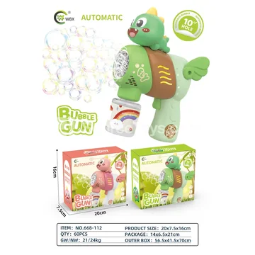 Automatic 10-Hole Bubble Gun