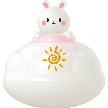 Bath Floating Rain Cloud (White Rabbit) Water Play Toy